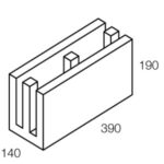 150mm Rockspan Drawing 15.20 150mm Knockout Bond Beam - Products - ABC Building Products
