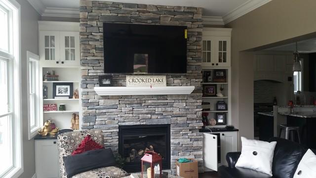 Boral Country Ledgestone White Oak, Thin Stone