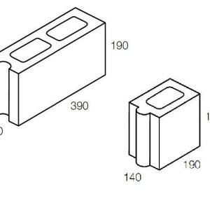 15.09/15.10 150mm Control Joint Full & Half