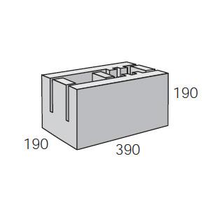 20.21 200mm Knockout Bond Beam Corner