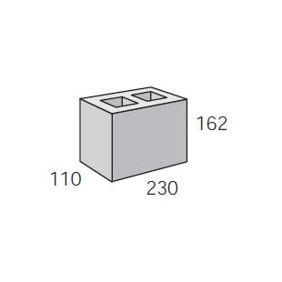 Concrete Double Height Light Weight Common Brick 8001LW