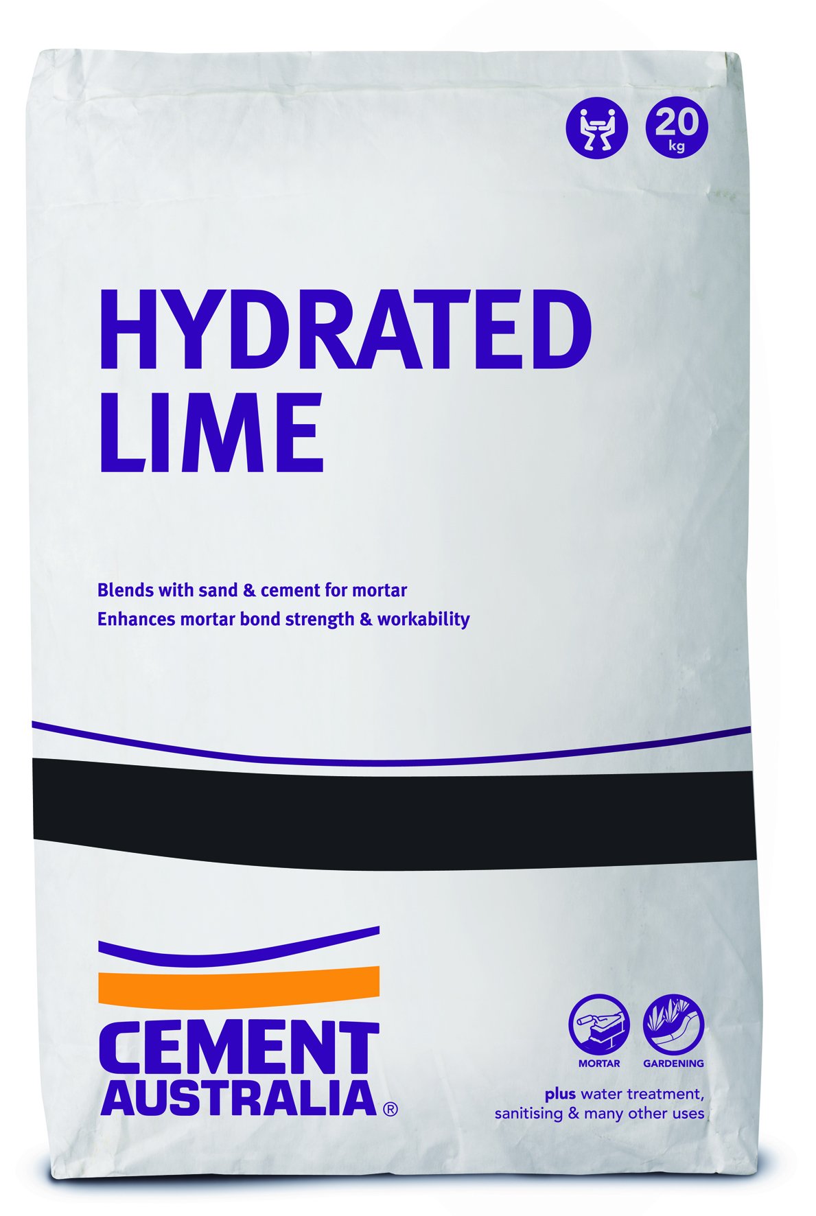 CEMENT AUSTRALIA HYDRATED LIME 20KG BAG