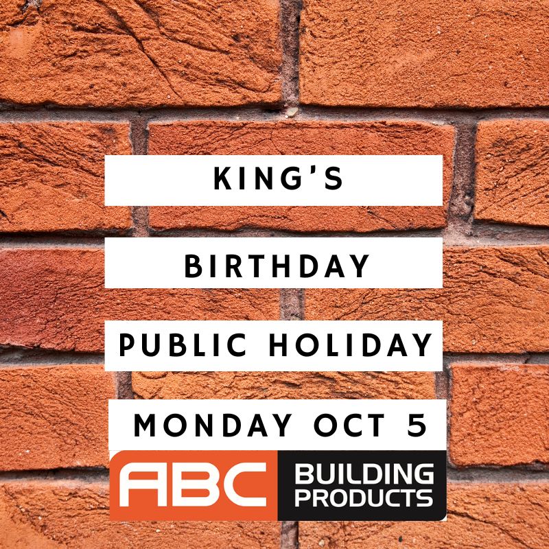 King's Birthday is a public holiday in Queensland